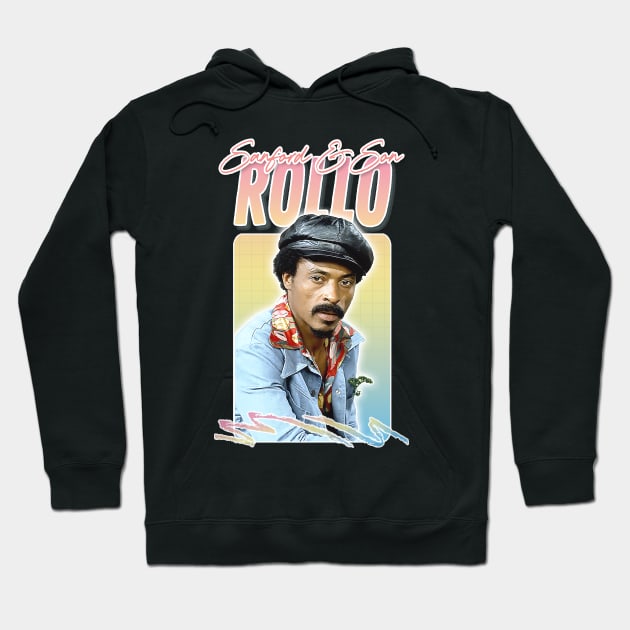 Rollo / Sanford & Son - Retro Fan Design Hoodie by DankFutura